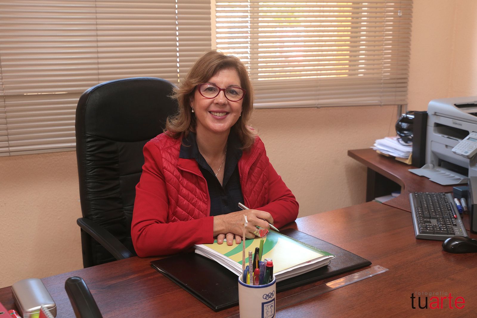 Lourdes Cano, directora del CEIP La Unión.