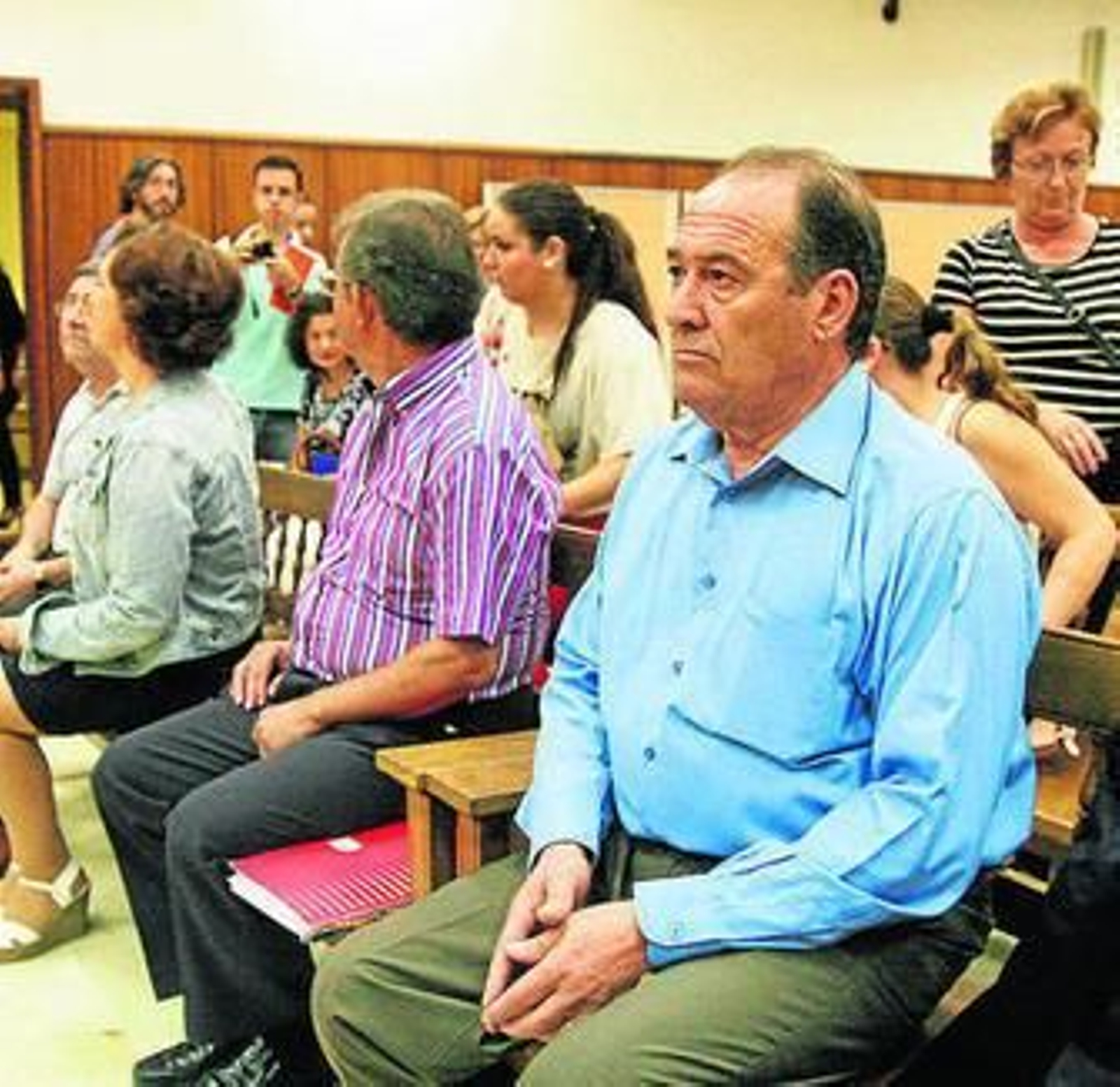 Antonio Guisado, en una de las sesiones del juicio de 2013.