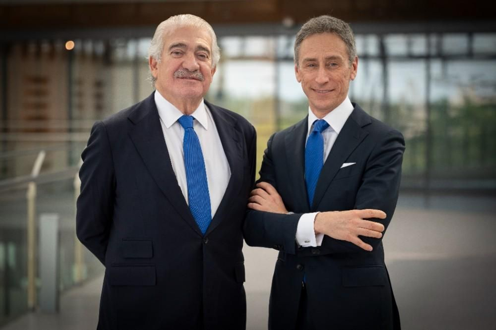 José Bogas, CEO de la multinacional, y Marco Palermo, director financiero José Bogas, CEO de la multinacional, y Marco Palermo, director financiero