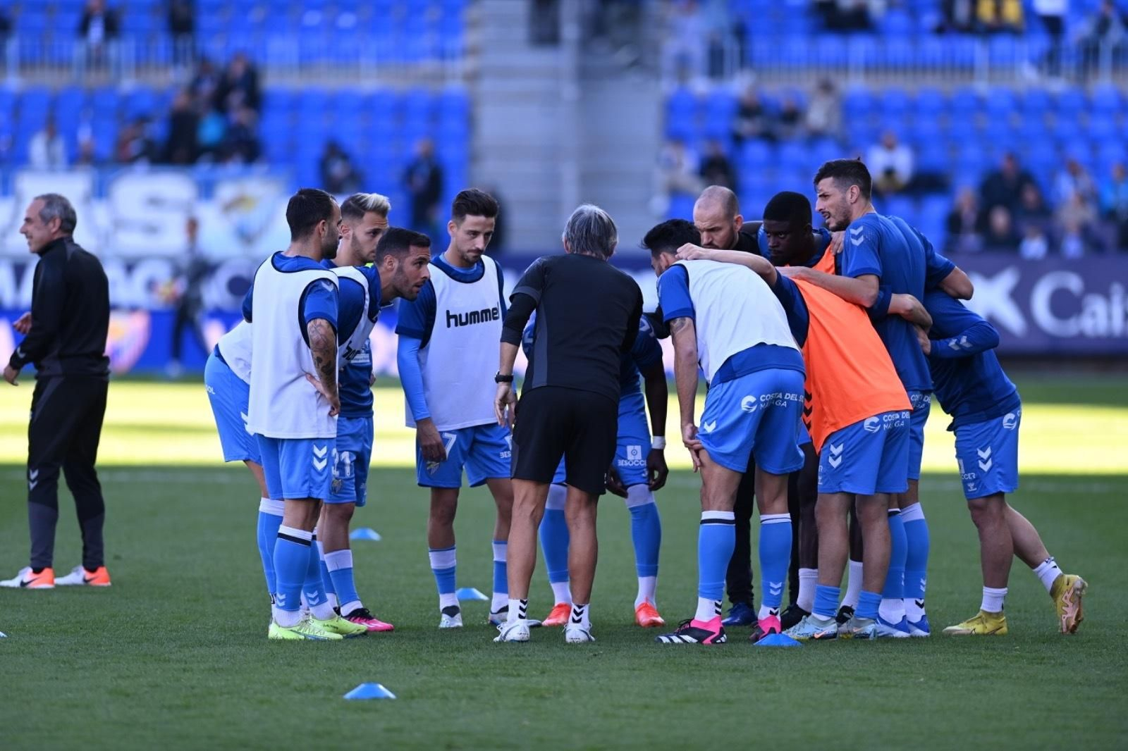 El Málaga CF - Burgos, en fotos