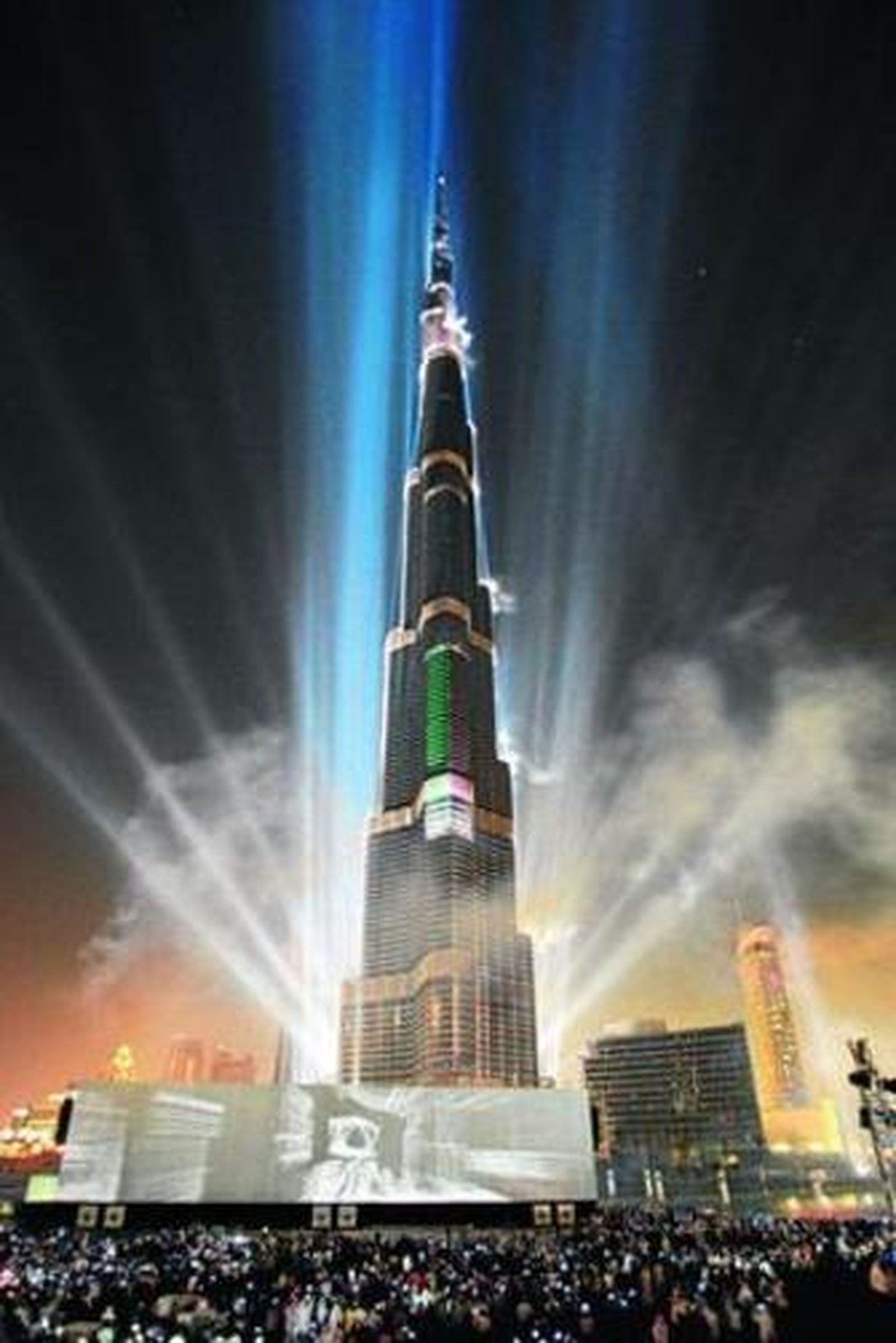 Un edificio de vértigo en Dubai