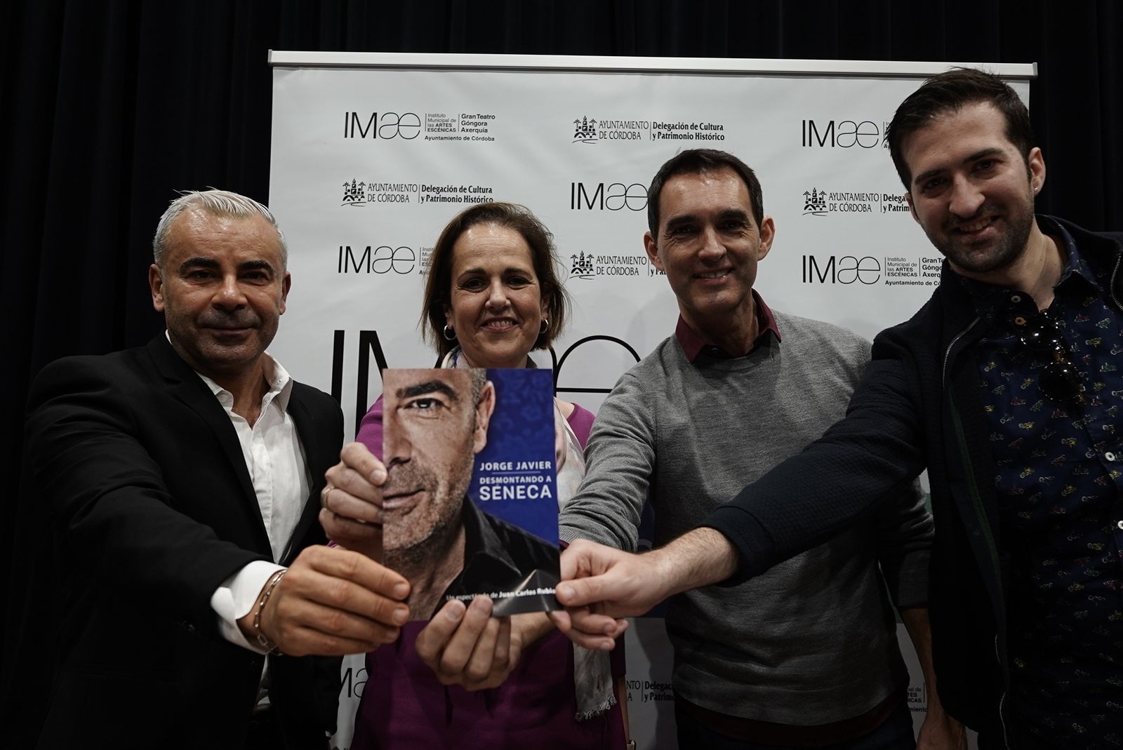 Jorge Javier Vázquez, en la presentación de la obra en Córdoba el pasado mes de marzo.