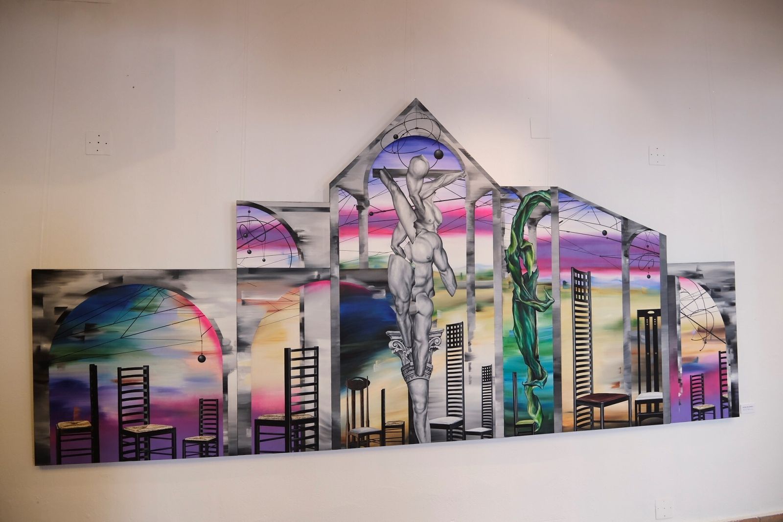 La exposición 'Melancolía', de Jesús Calzada, en el Palacio de Viana de Córdoba, en imágenes