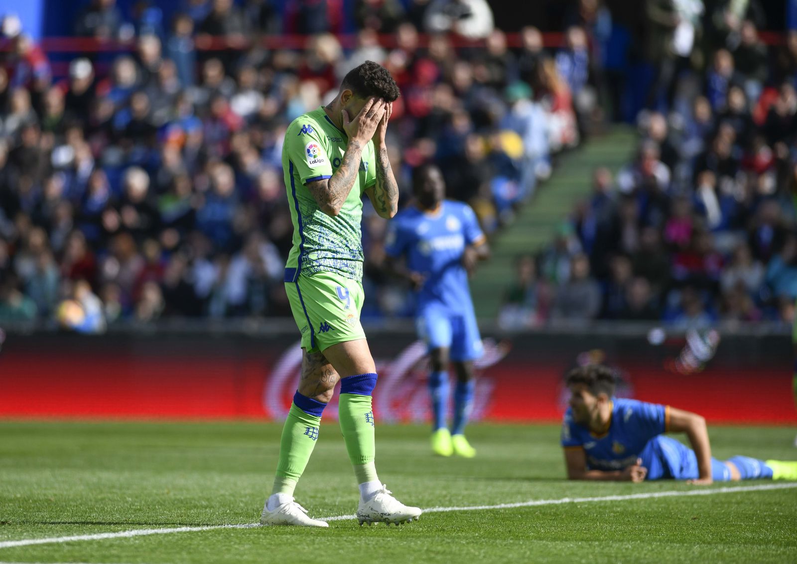 Las imágenes del Getafe-Betis