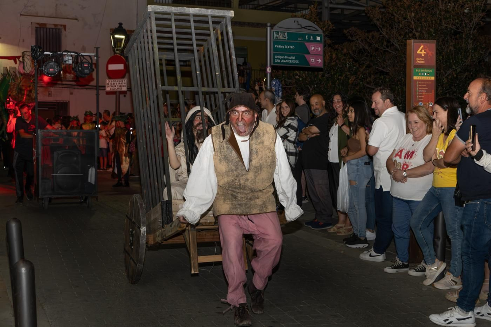 Así vivió Jaén el Pasacalles del Lagarto de la Magdalena.