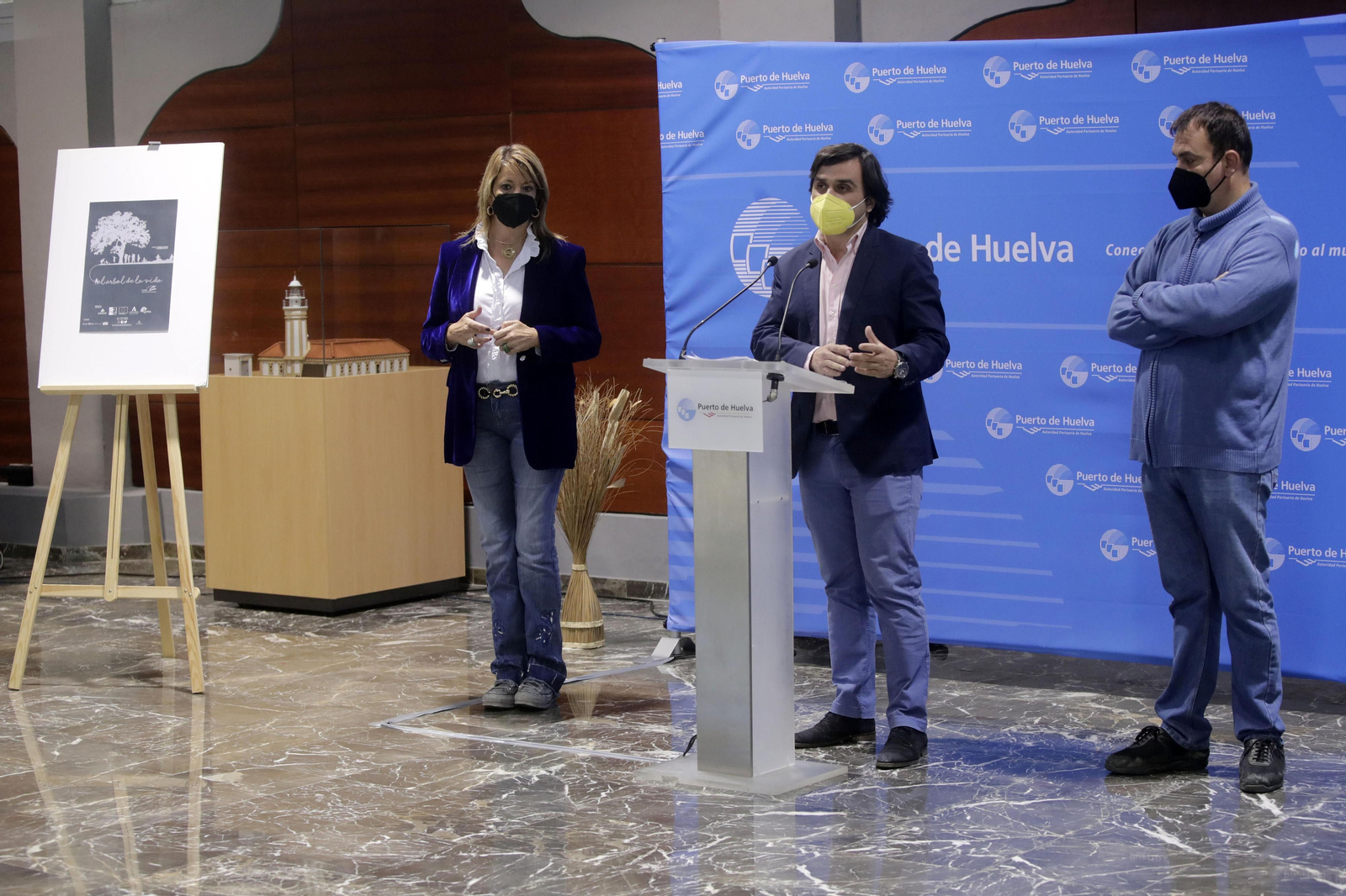 Presentación del proyecto para la producción de la película ‘El árbol de la vida’.