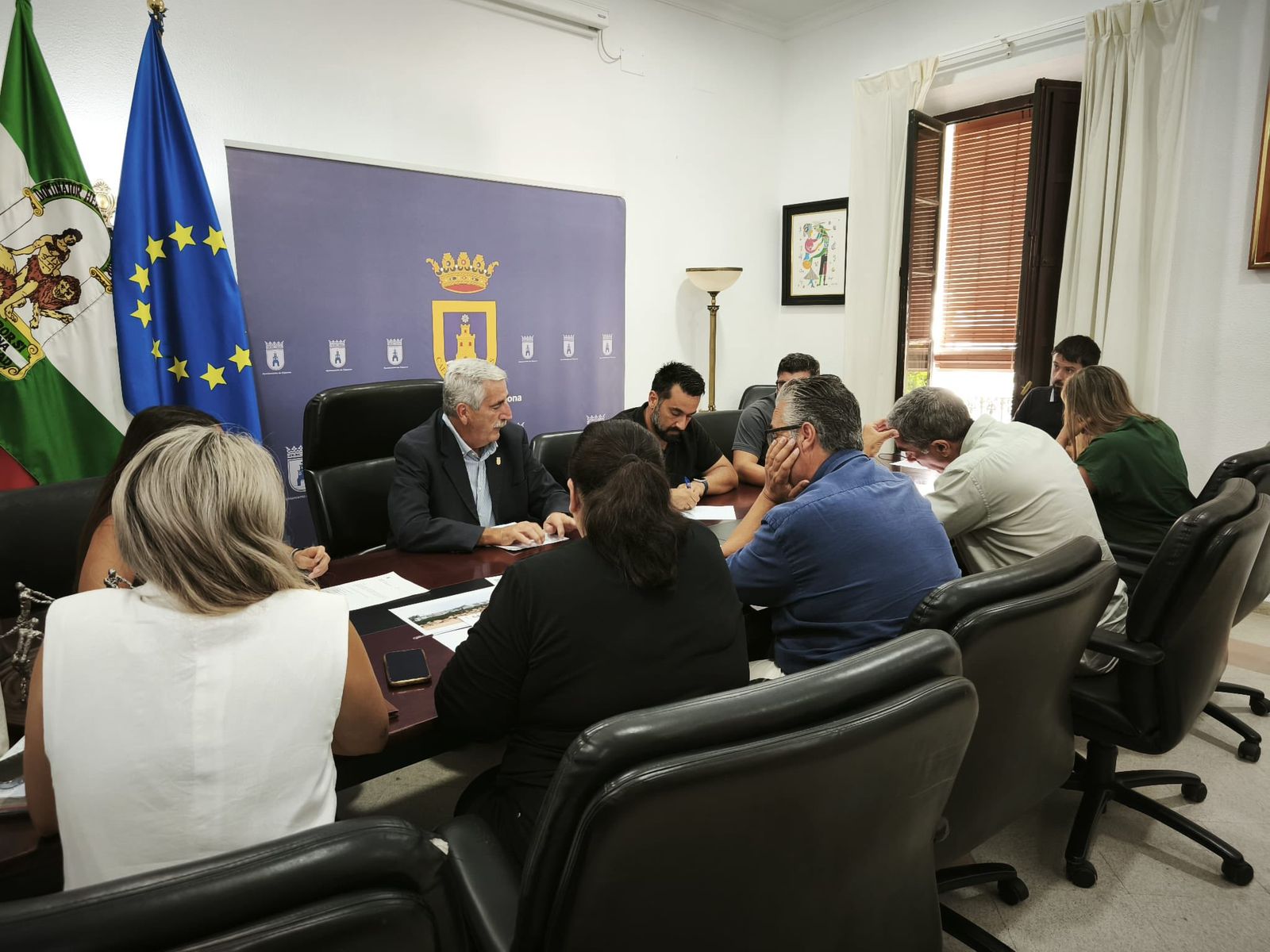 Primeros contactos del Ayuntamiento de Chipiona para recuperar la servidumbre de tránsito en la zona de Las Tres Piedras.