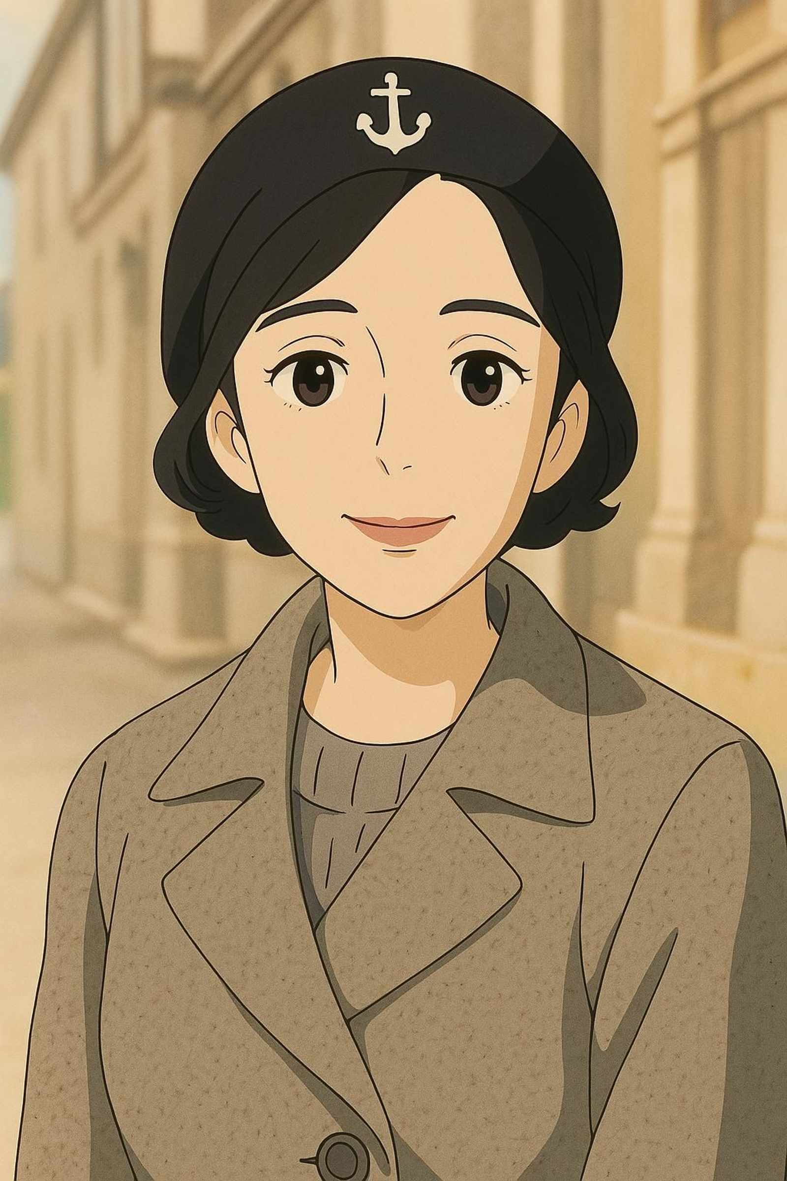 María Zambrano, al estilo Studio Ghibli Así se verían algunos de los personajes más famosos de Málaga como figuras de anime del Studio Ghibli