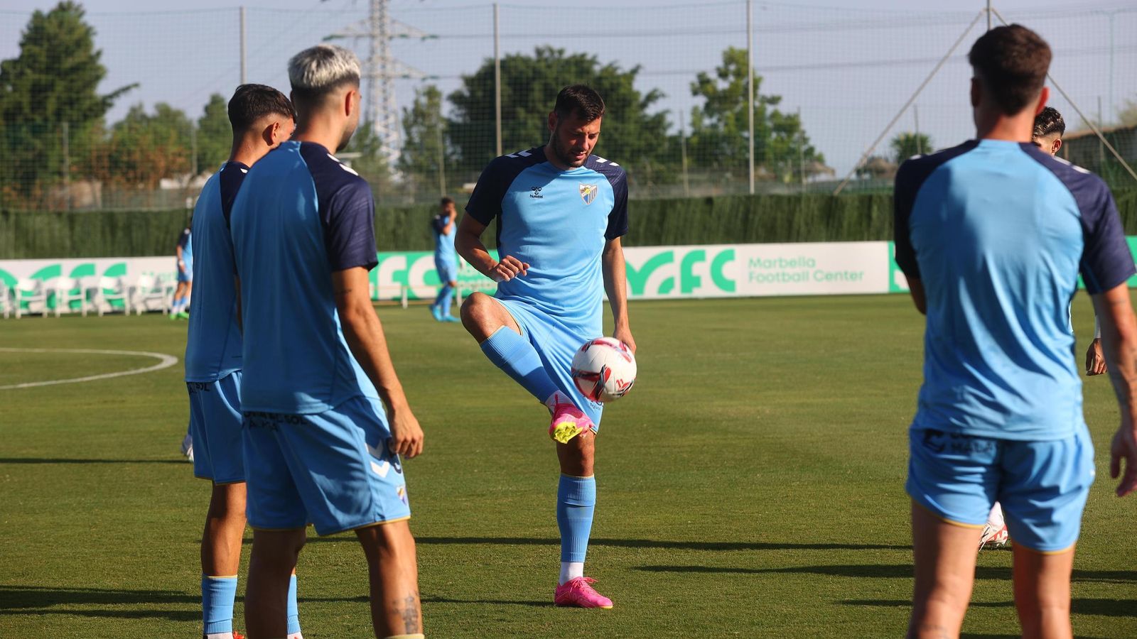El Málaga CF - Almería de pretemporada, en fotos