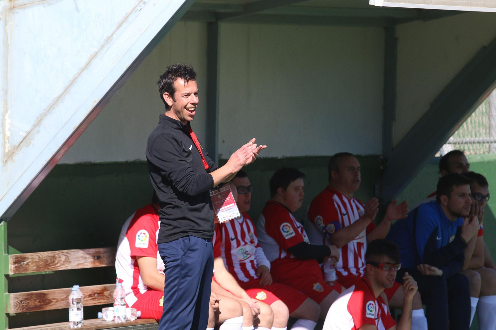 Fotogalería del triangular de fútbol adaptado de la UDA