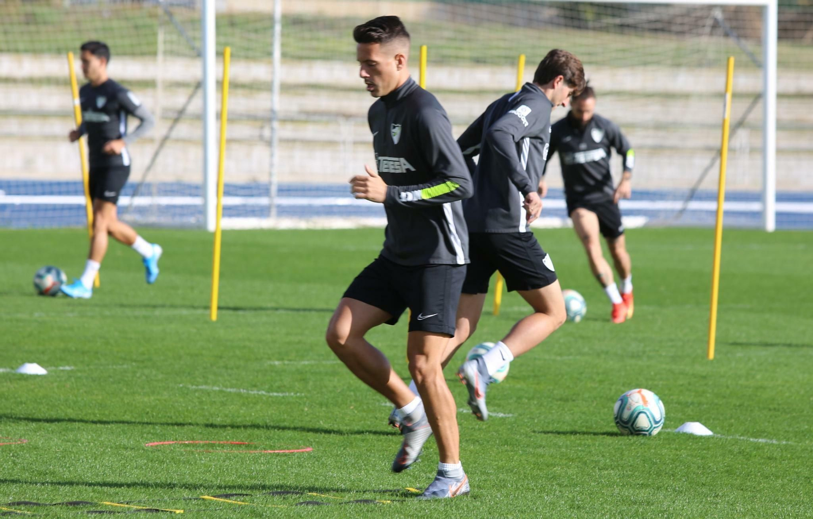 Las fotos de la vuelta a los entrenamientos del Málaga CF