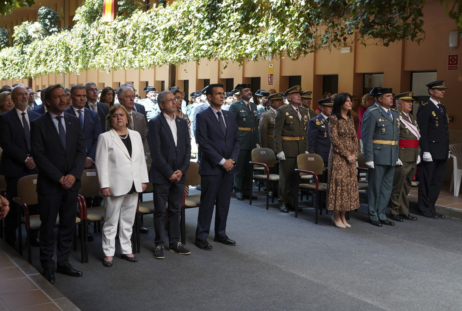 Conmemoración del 179 aniversario de la  fundación de la Guardia Civil, en imágenes