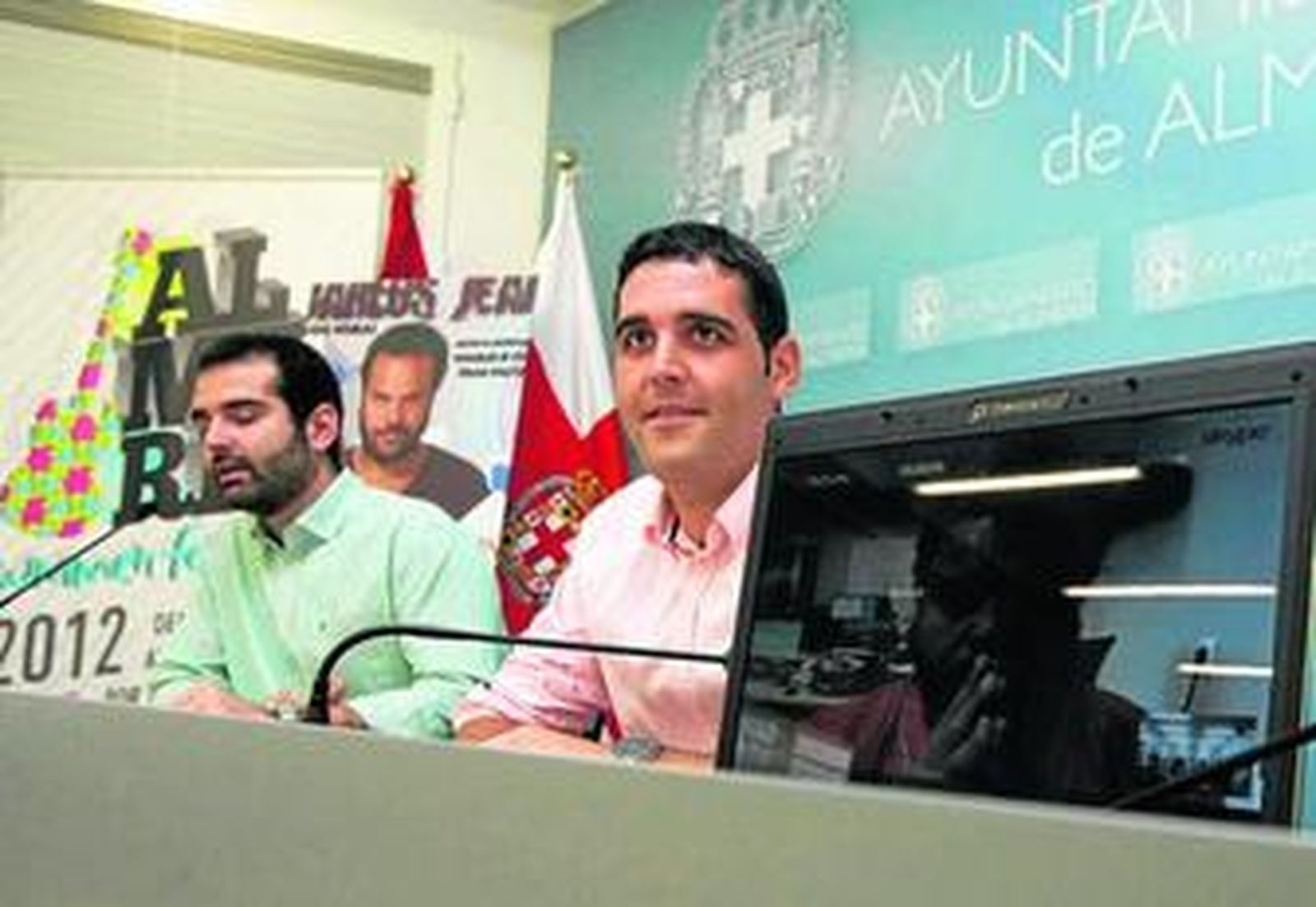 Juanjo Alonso y Ramón Fernández-Pacheco durante la presentación del concierto.