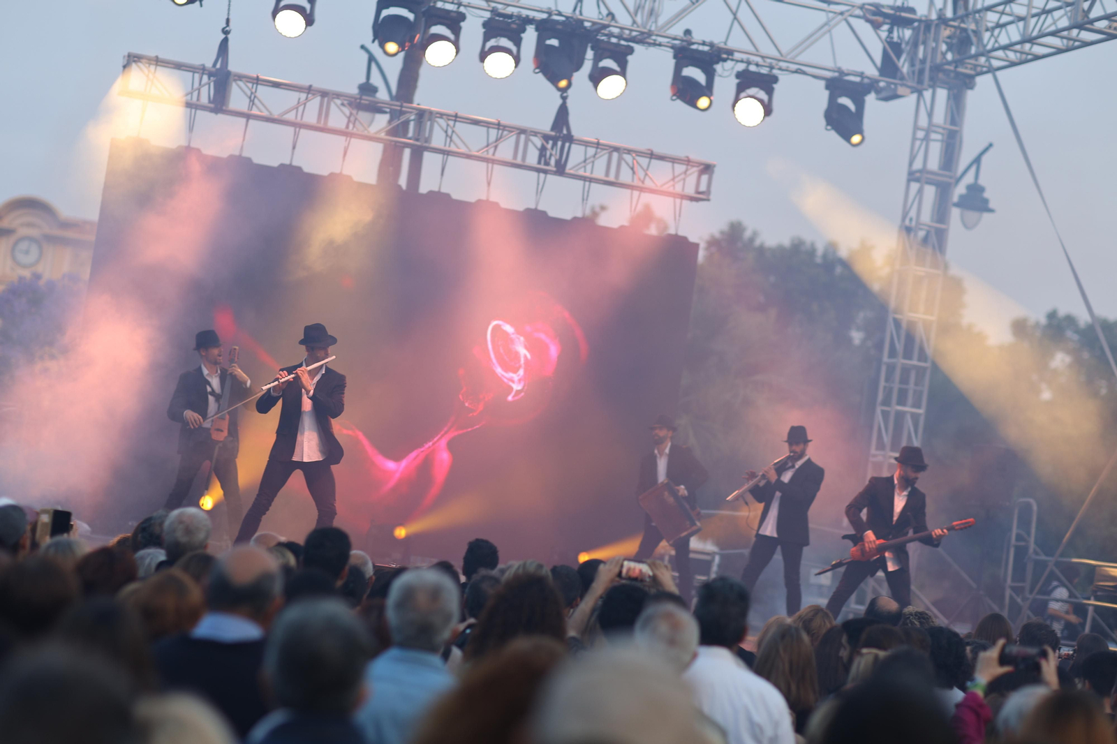 La Noche en Blanco de Málaga, en fotos