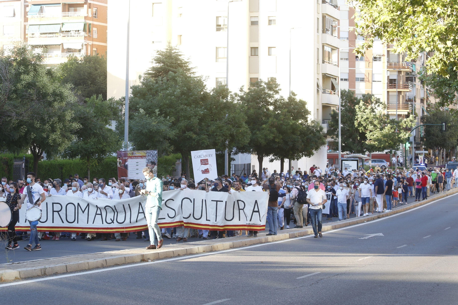 Las fotografías de la marcha en defensa de la tauromaquia en Córdoba