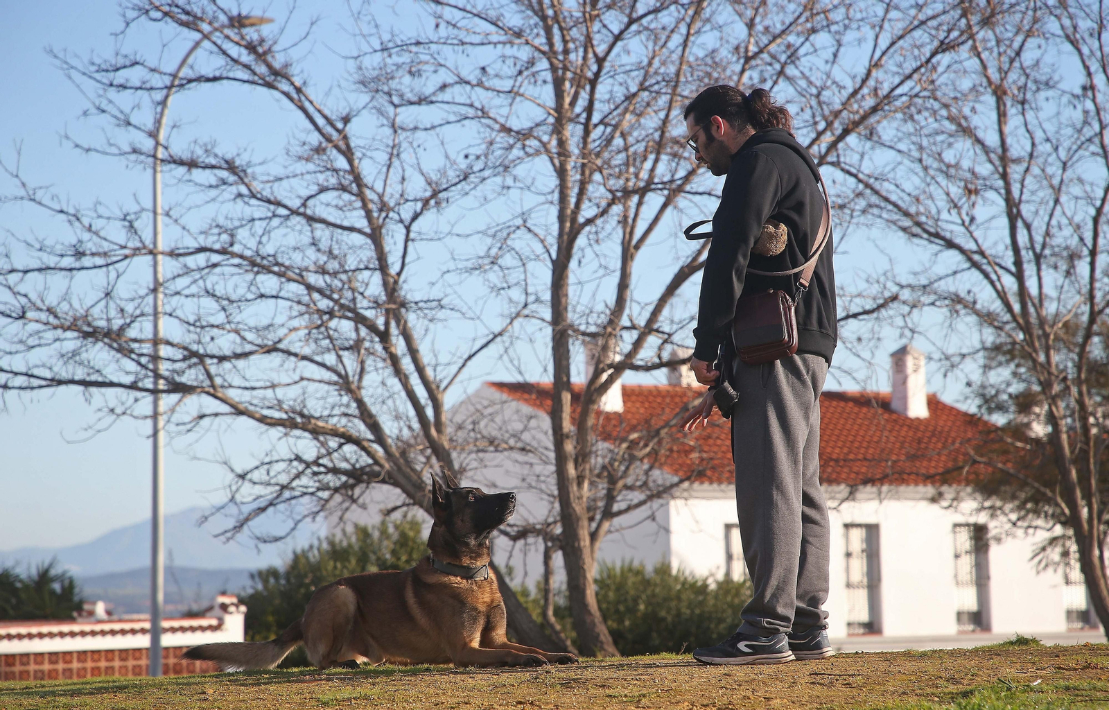 Fotos del encantador de perros de Algeciras