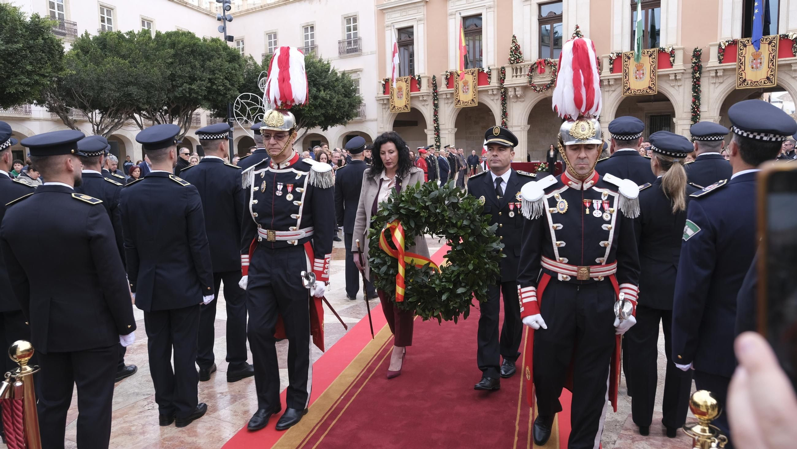 La Policía Local de Almería celebra su patrón San Esteban, en imágenes