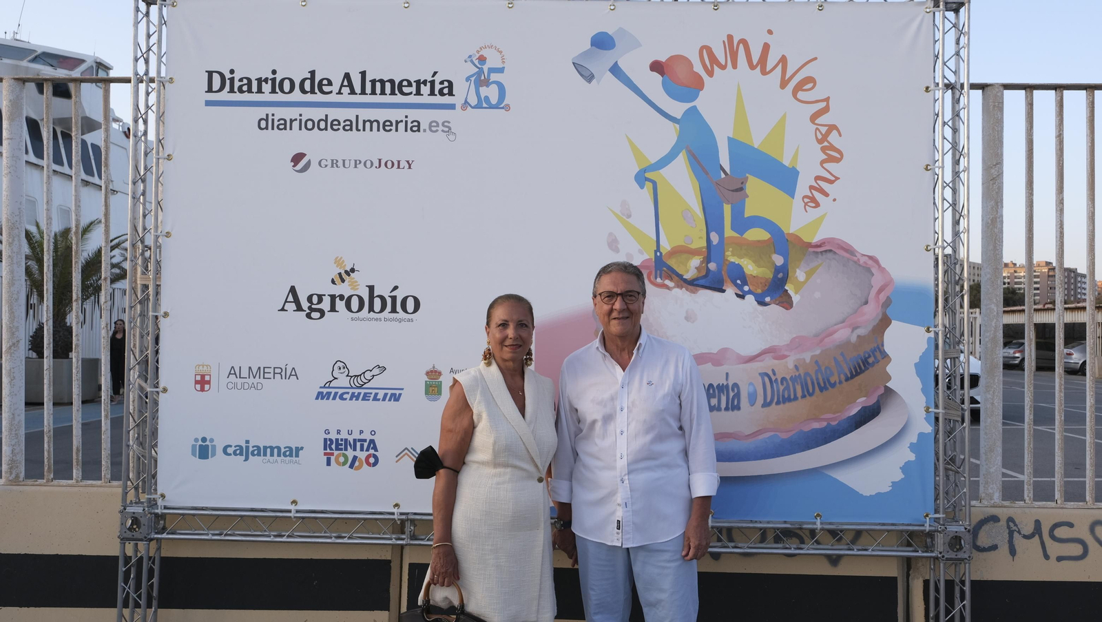 Imágenes de los asistentes a la Gala 15 Aniversario Diario de Almería