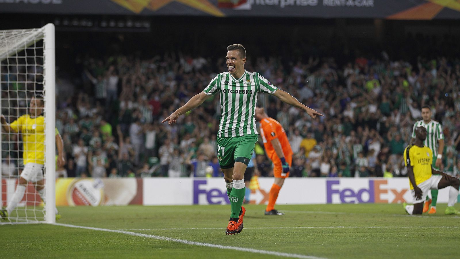 El Betis-Dudelange, en imágenes