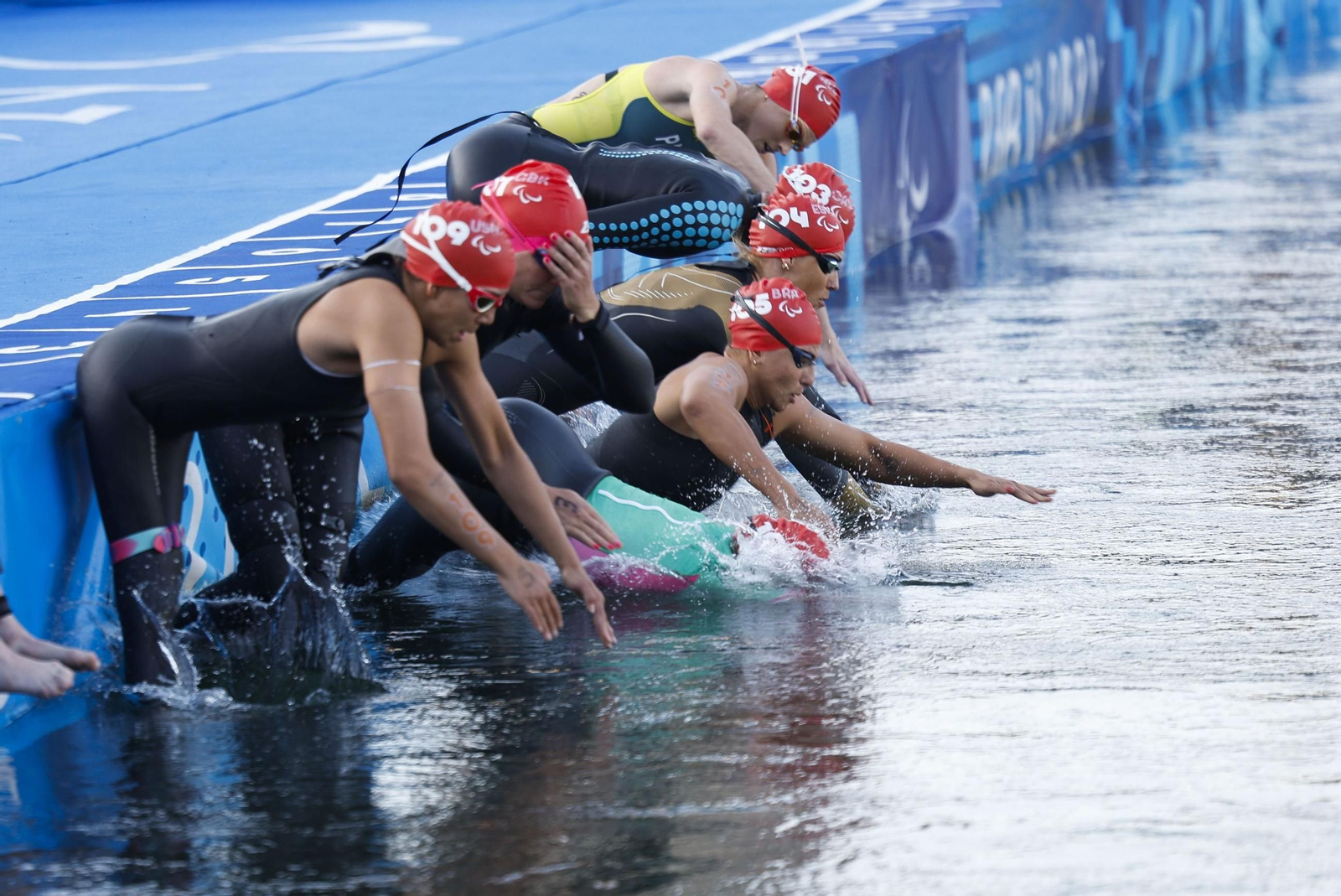 Las mejores fotos del triatlón de los Juegos Paralímpicos