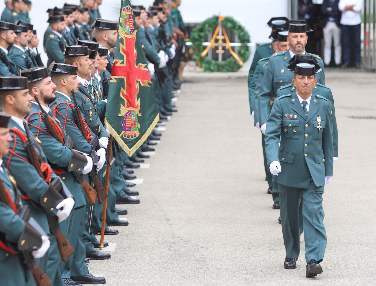 La Guardia Civil de Málaga homenajea a los agentes retirados en su 179 aniversario
