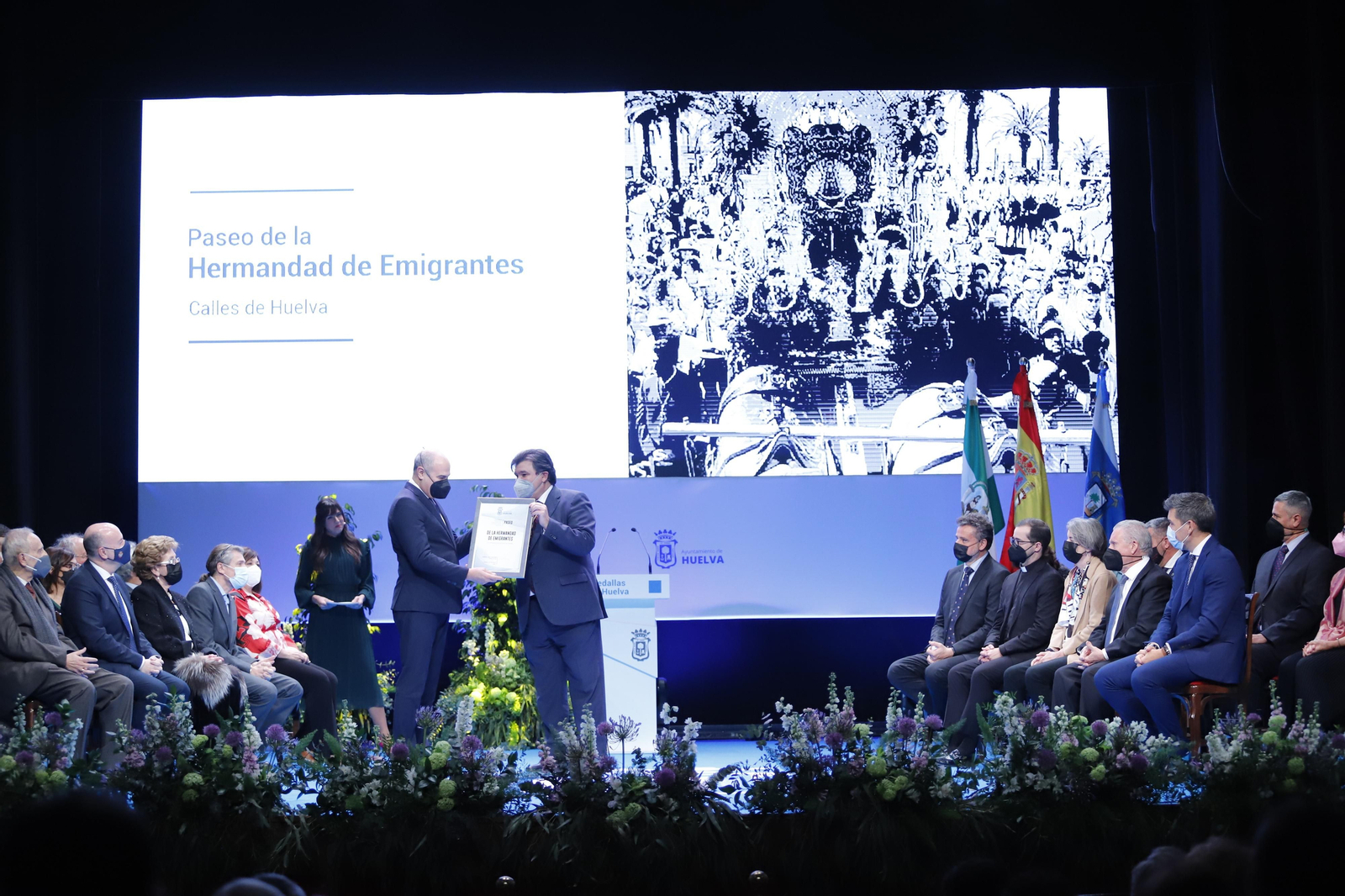 Imágenes de la entrega de las nuevas calles de la ciudad de Huelva