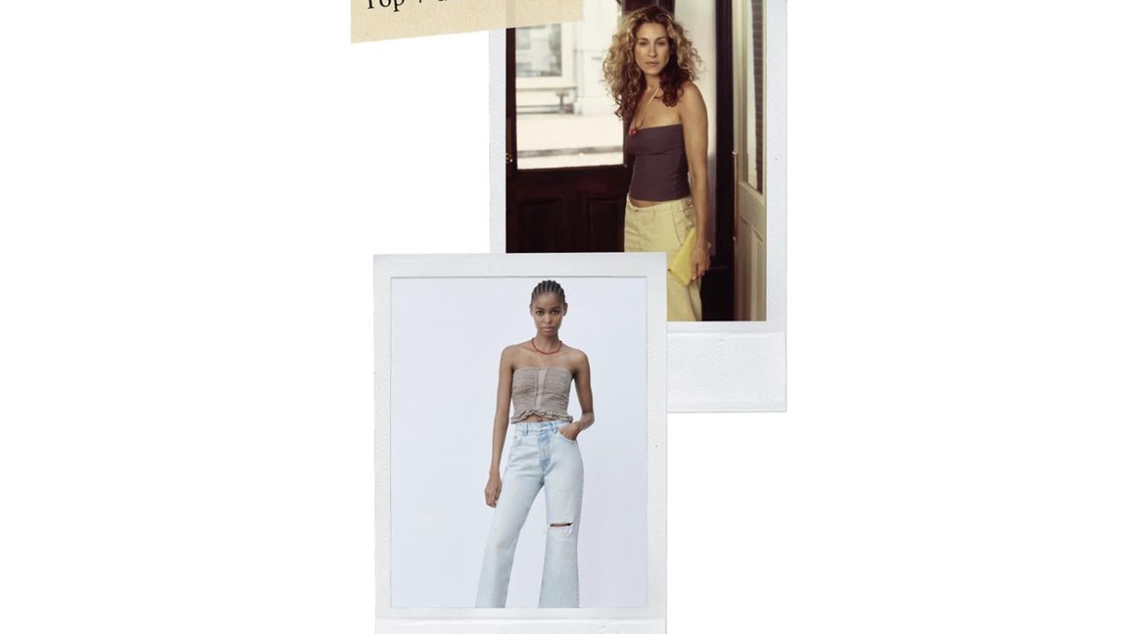 Top y pantalón ancho