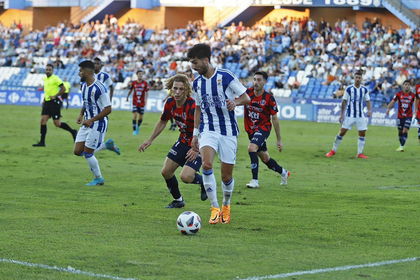 Imágenes del partido entre el Recreativo de Huelva y Yeclano