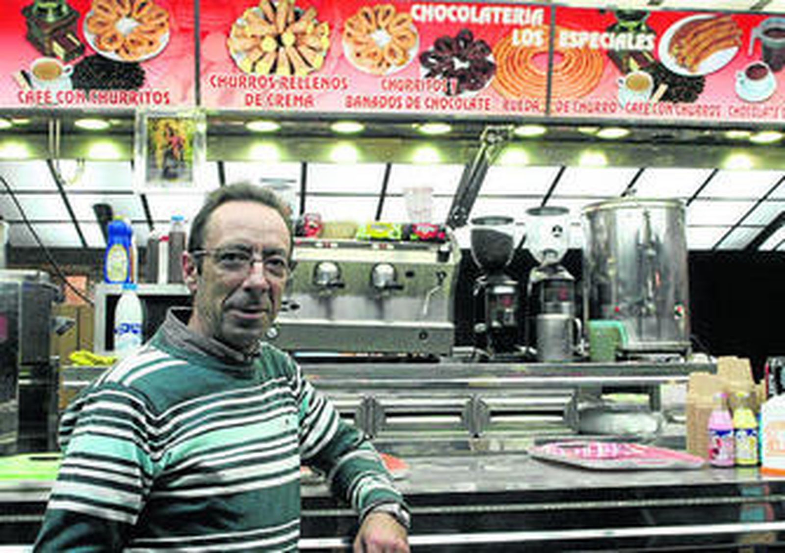 "Con el frío suele apetecer más tomar churros"