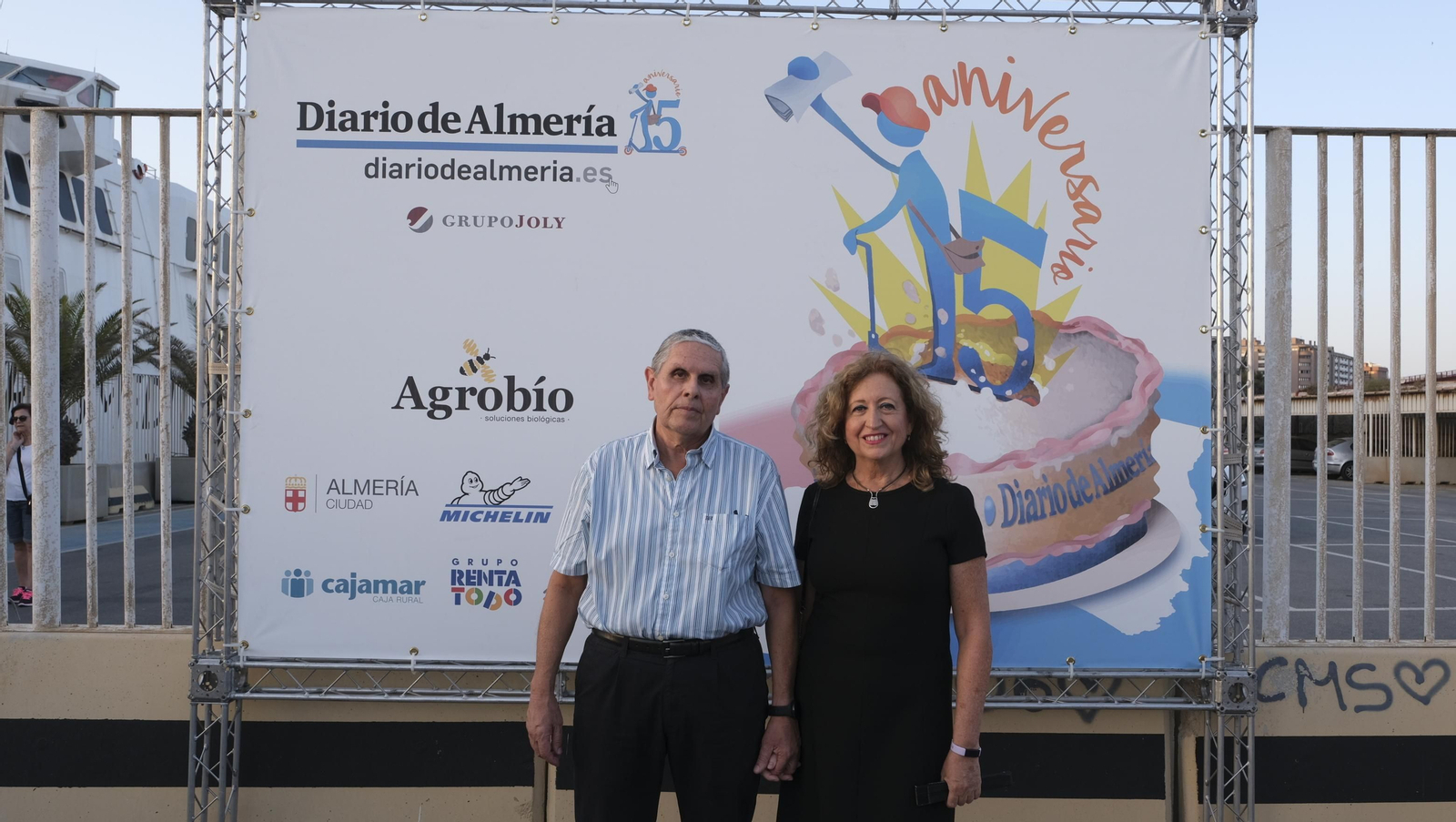 Imágenes de los asistentes a la Gala 15 Aniversario Diario de Almería