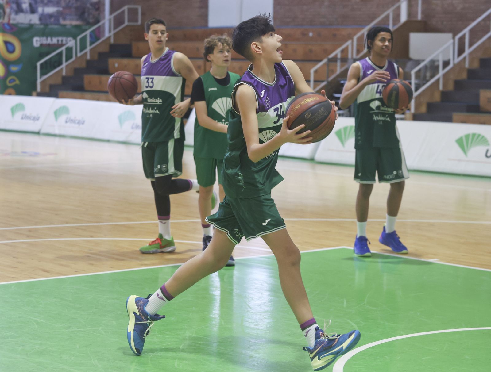 El Unicaja infantil se prepara para la Minicopa