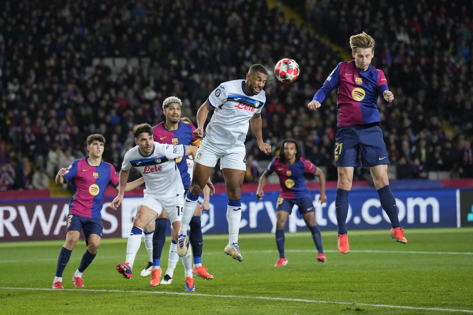 Las fotos del Barcelona - Atalanta