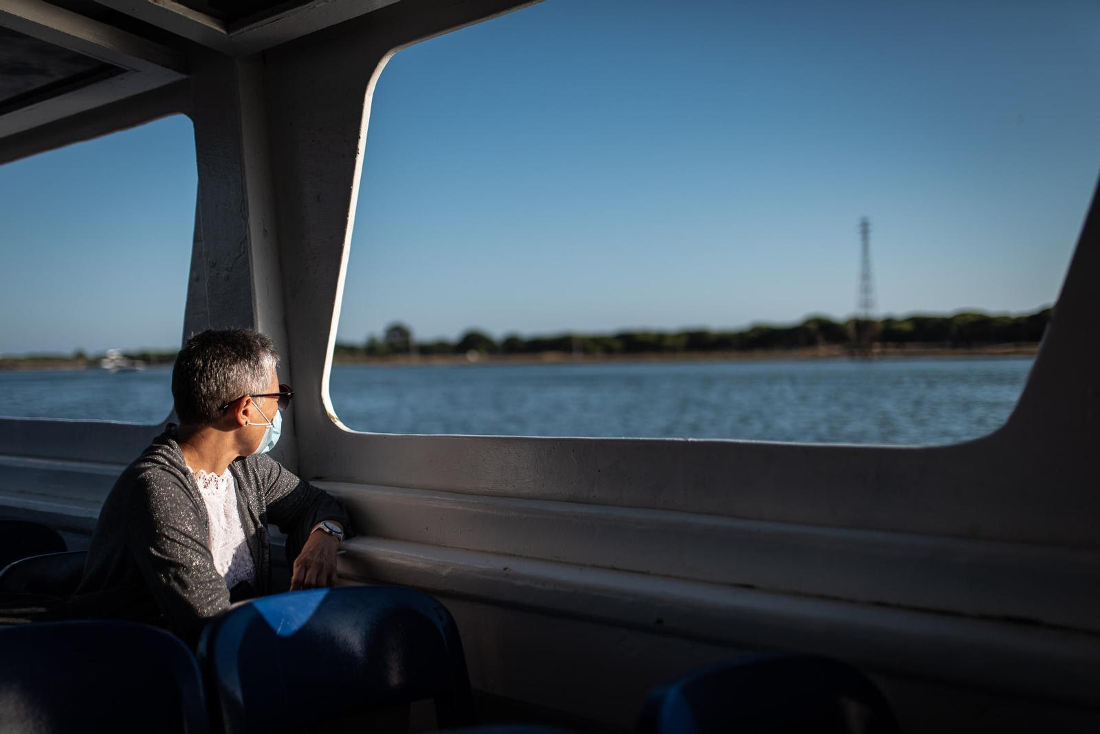 Un paseo en la Canoa de Punta Umbría en imágenes