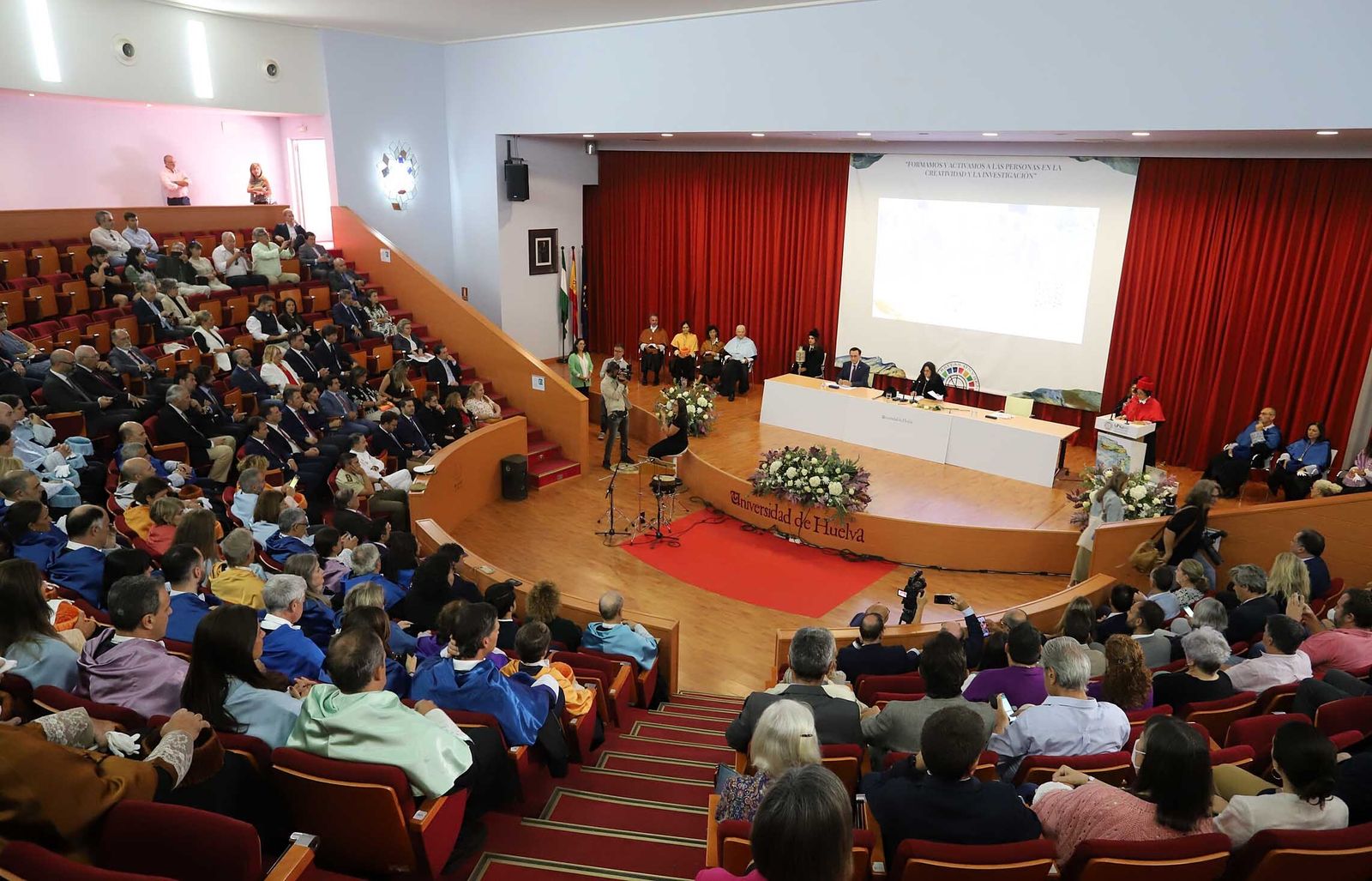 Inauguración del curso académico 2022/2023 de la Universidad de Huelva, en imágenes