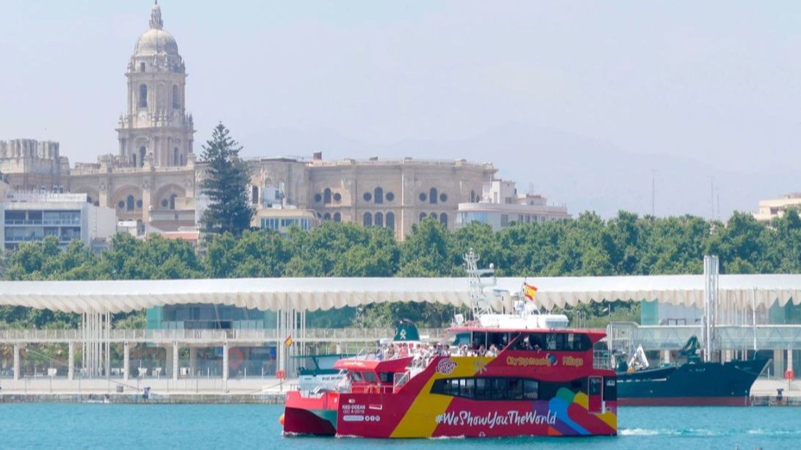 City Sightseeing ya ofrece rutas en barco en Málaga
