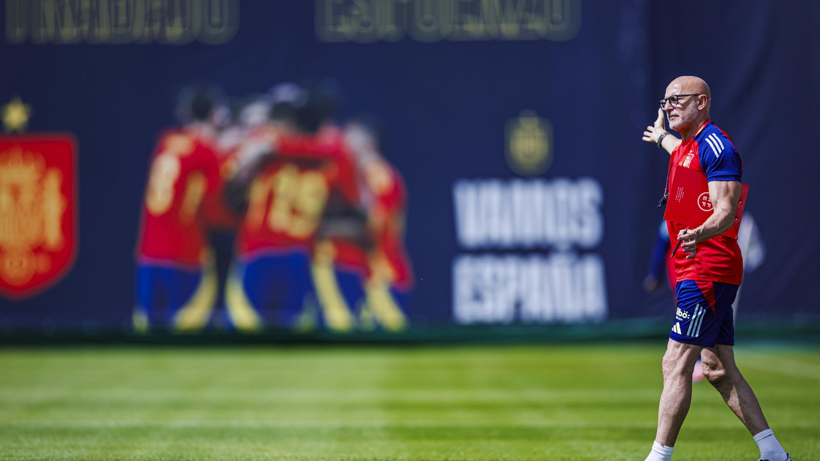Las fotos de la selección española antes del partido contra Georgia