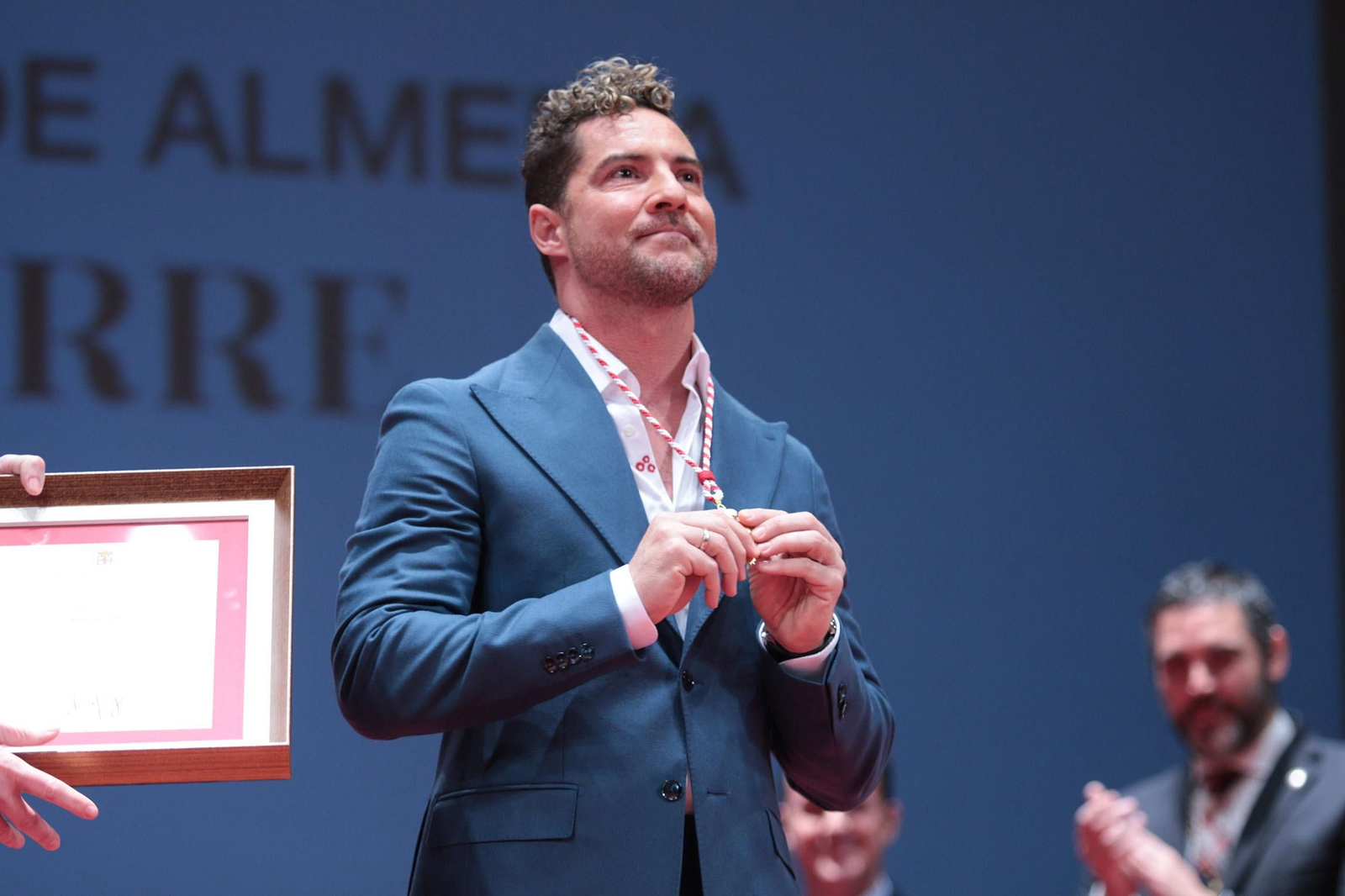 Nombramiento de David Bisbal como Hijo Predilecto de Almería