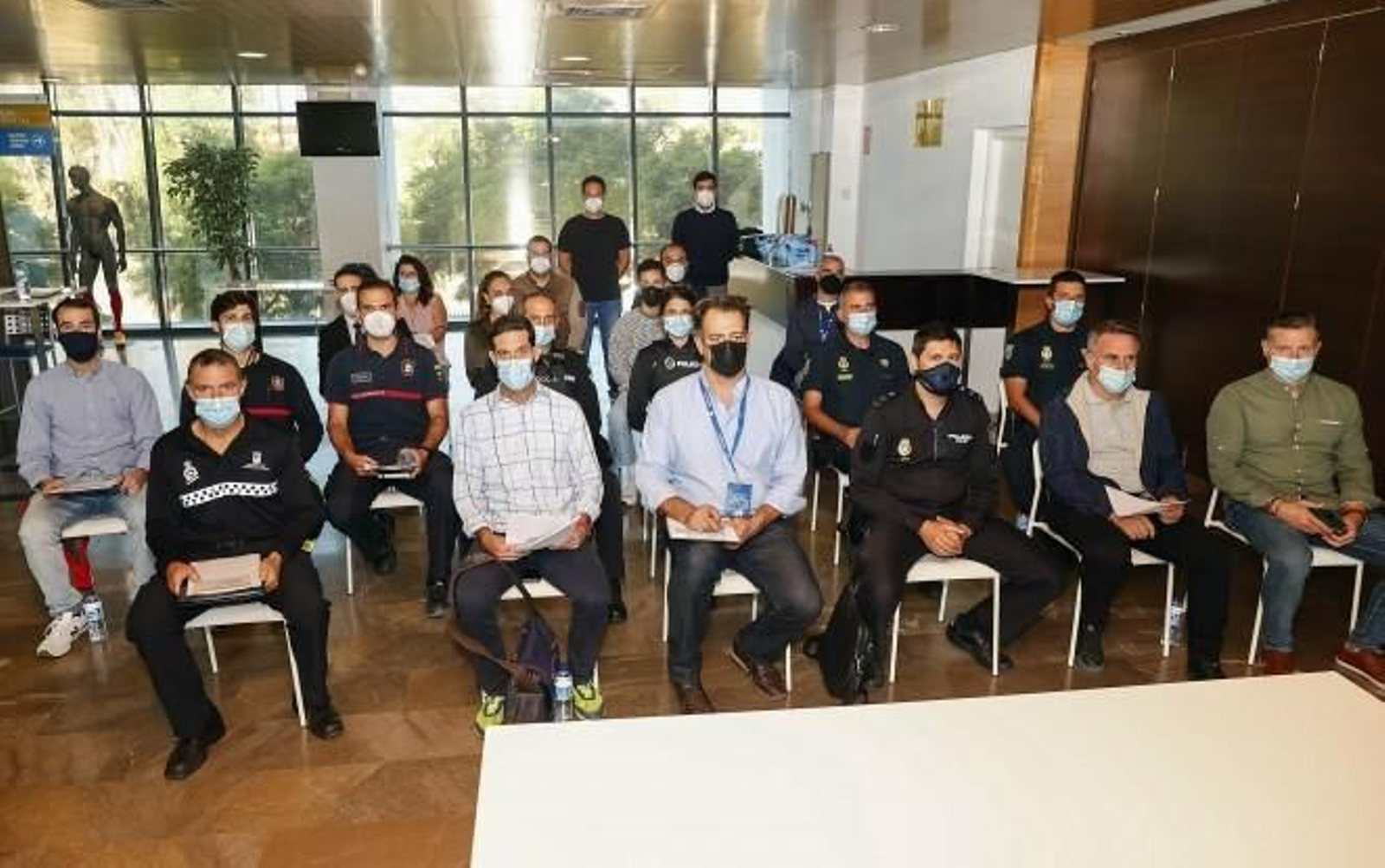 Una imagen de los asistentes.