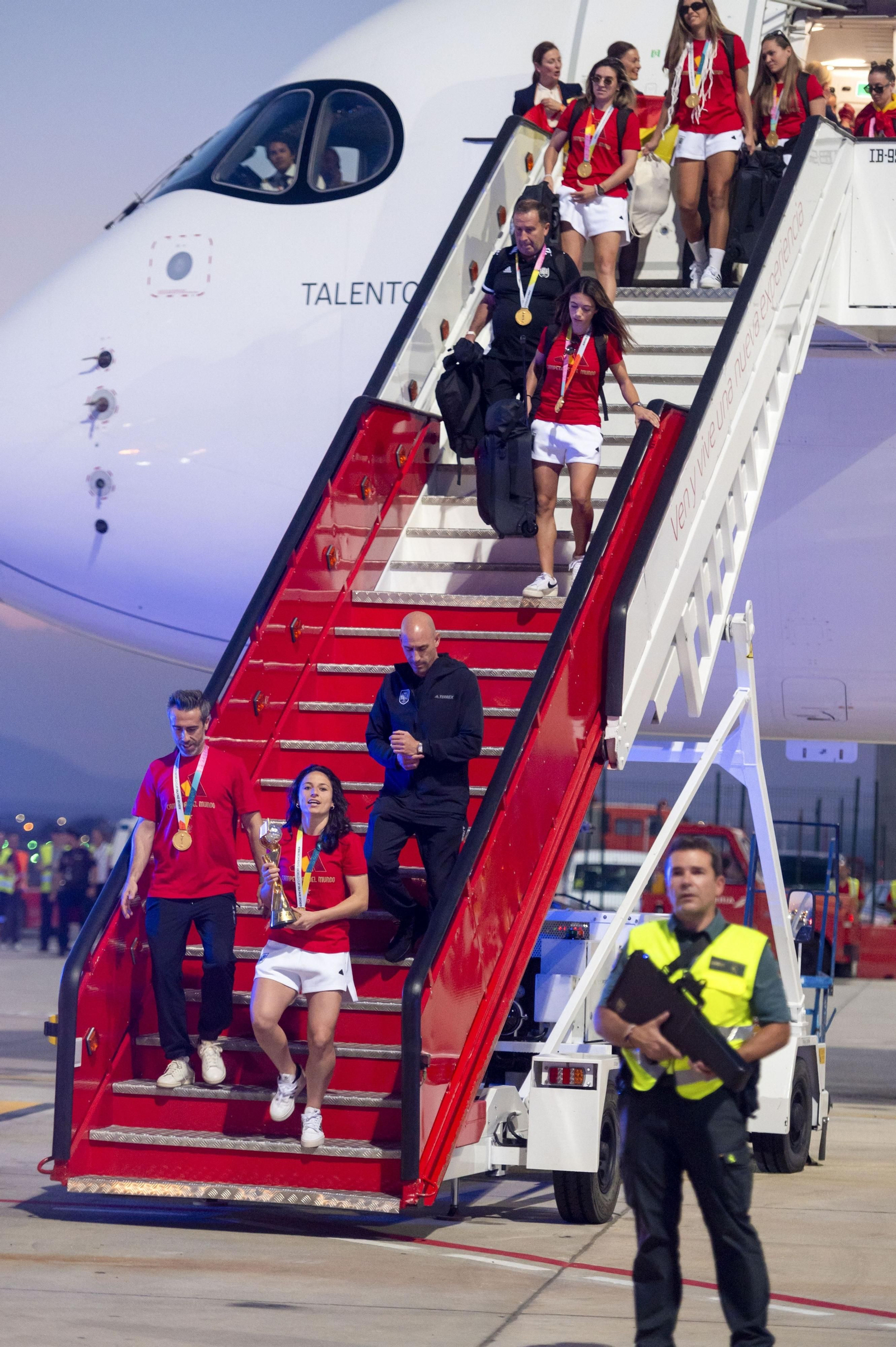 Los festejos de las jugadoras de la Selección española de fútbol femenino
