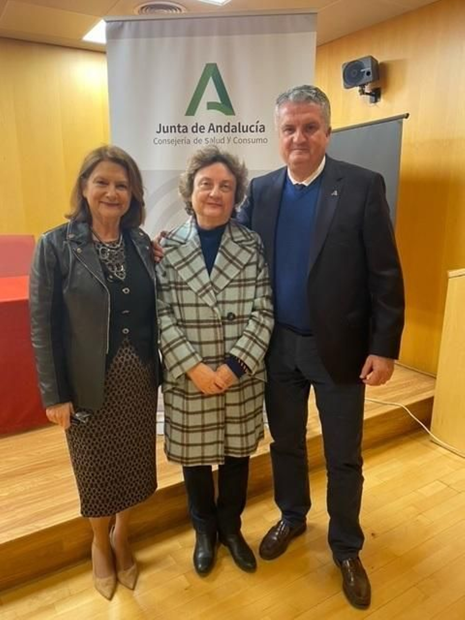 Responsables del proyecto de Salud puesto en marcha en el Ayuntamiento de Almería