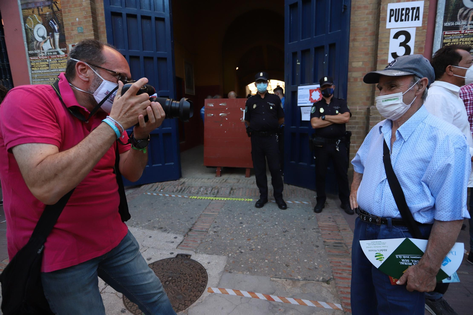 Ambiente taurino del 2 de Agosto en Huelva