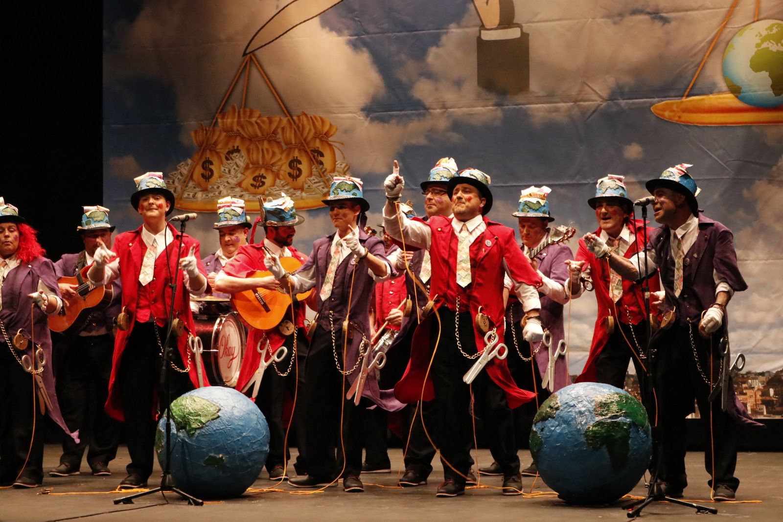 Imágenes de la II Semifinal del Carnaval de la Concha Fina en La Línea