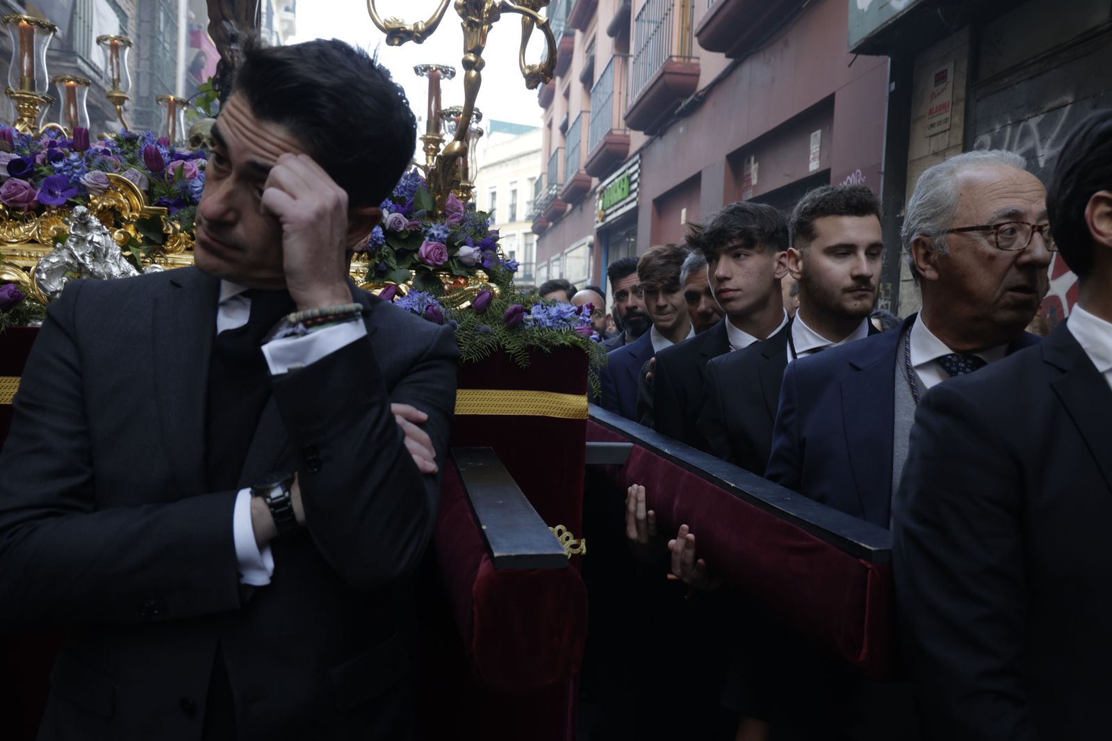 Las imágenes del Vía Crucis de las Hermandades