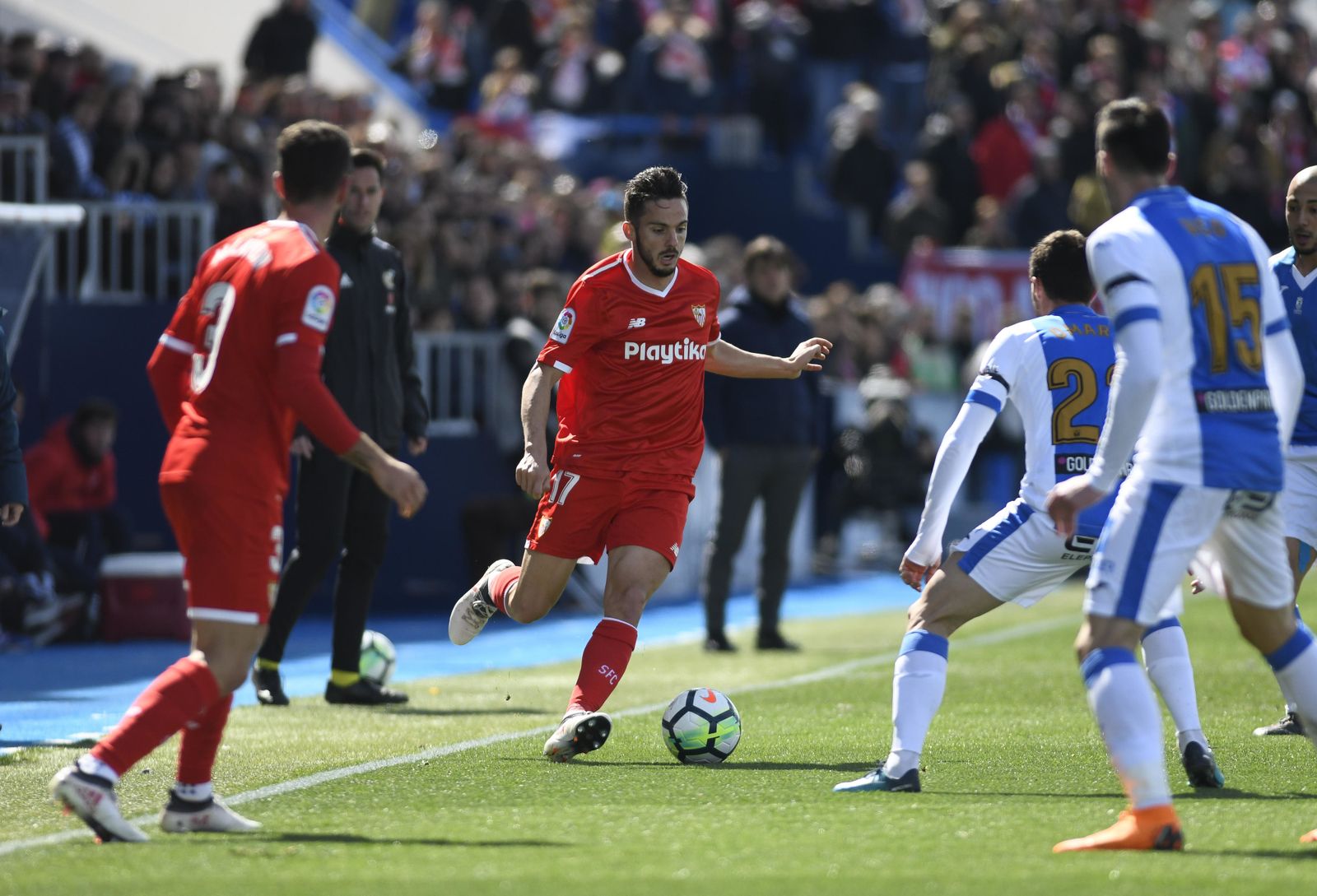 Las imágenes del Leganés-Sevilla