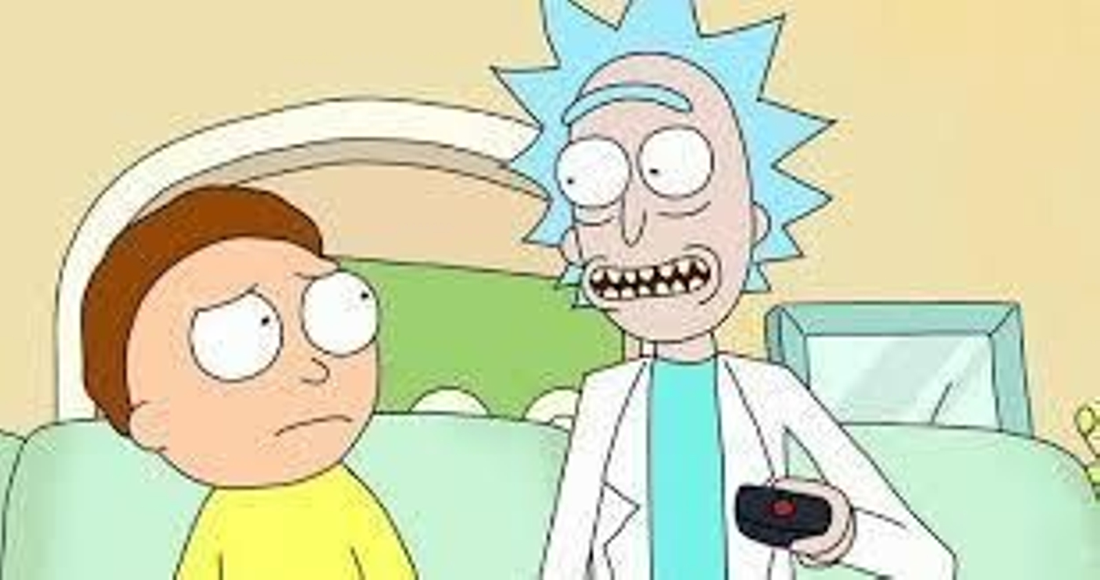 La pareja de 'Rick y Morty'