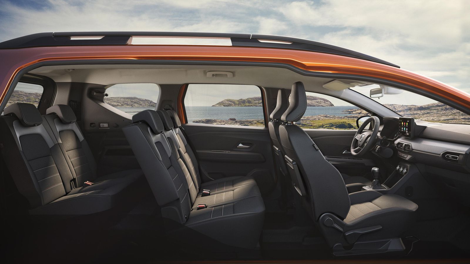 Pueden conseguirse hasta 60 configuraciones diferentes según se posicionen unos u otros asientos.