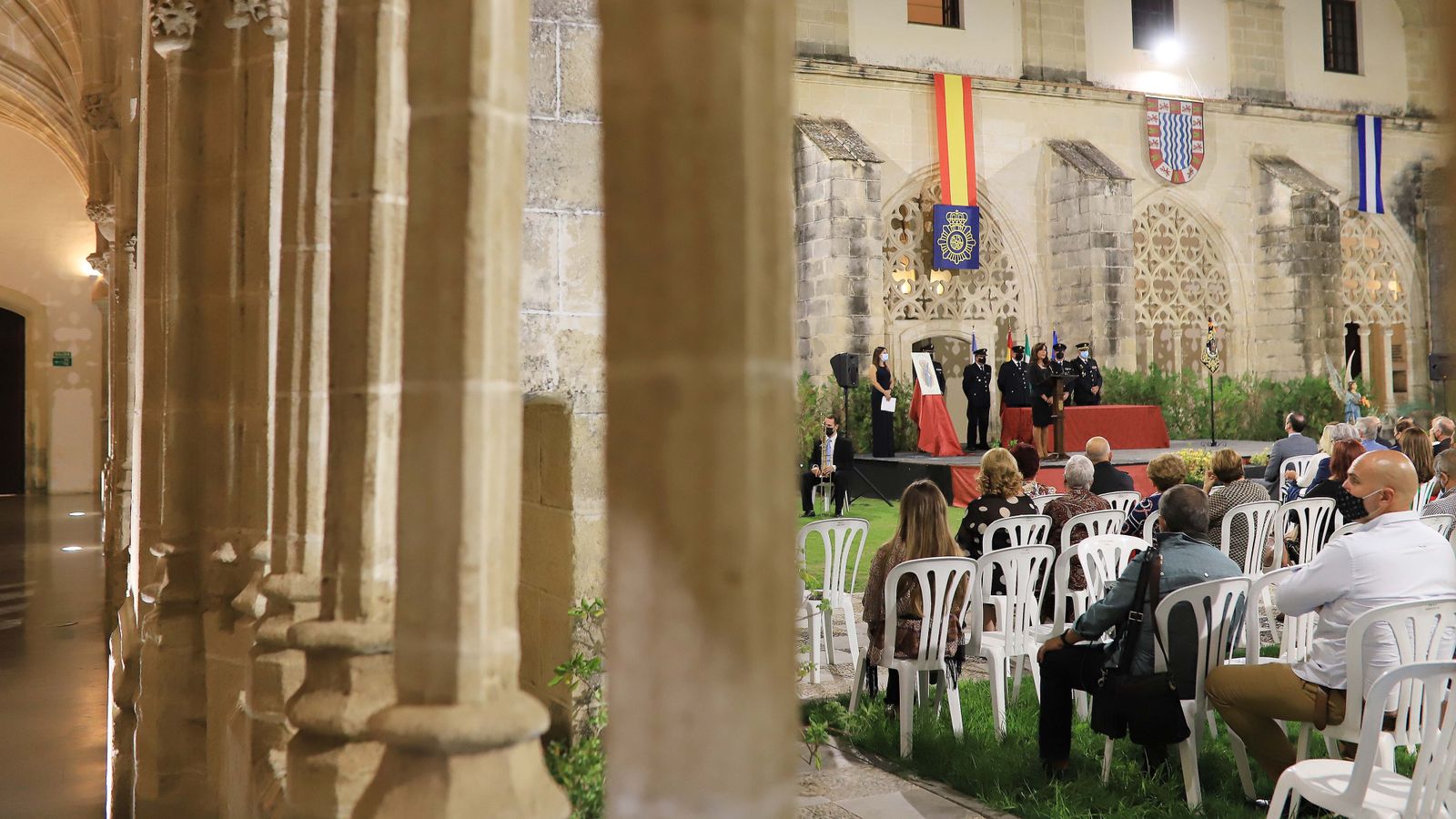 Entrega de medallas de la asociación policial Santo Angél de Jerez