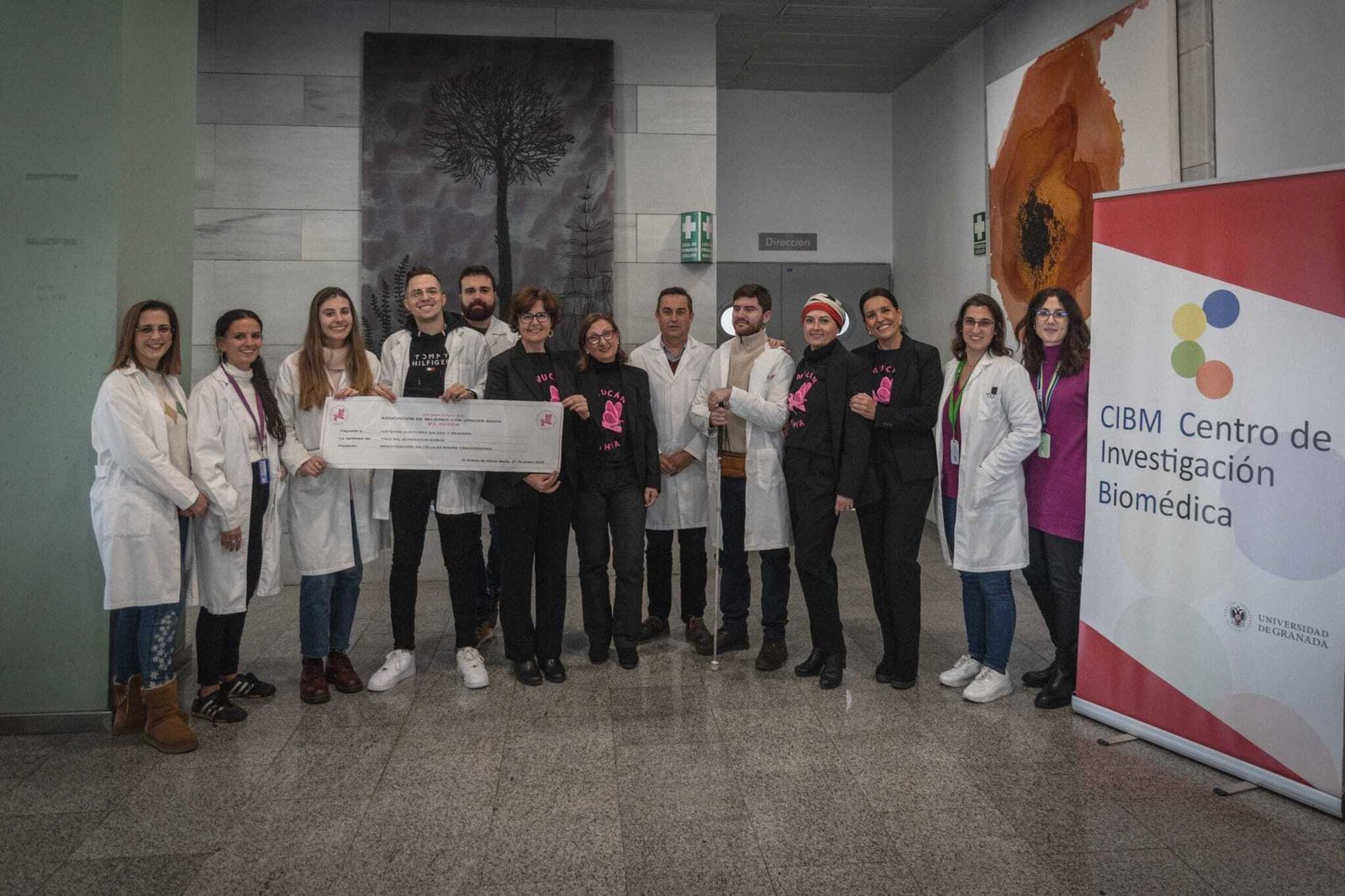 La Asociación de Mujeres con Cáncer Bahía hizo entrega de la recaudación de la Marcha Rosa.