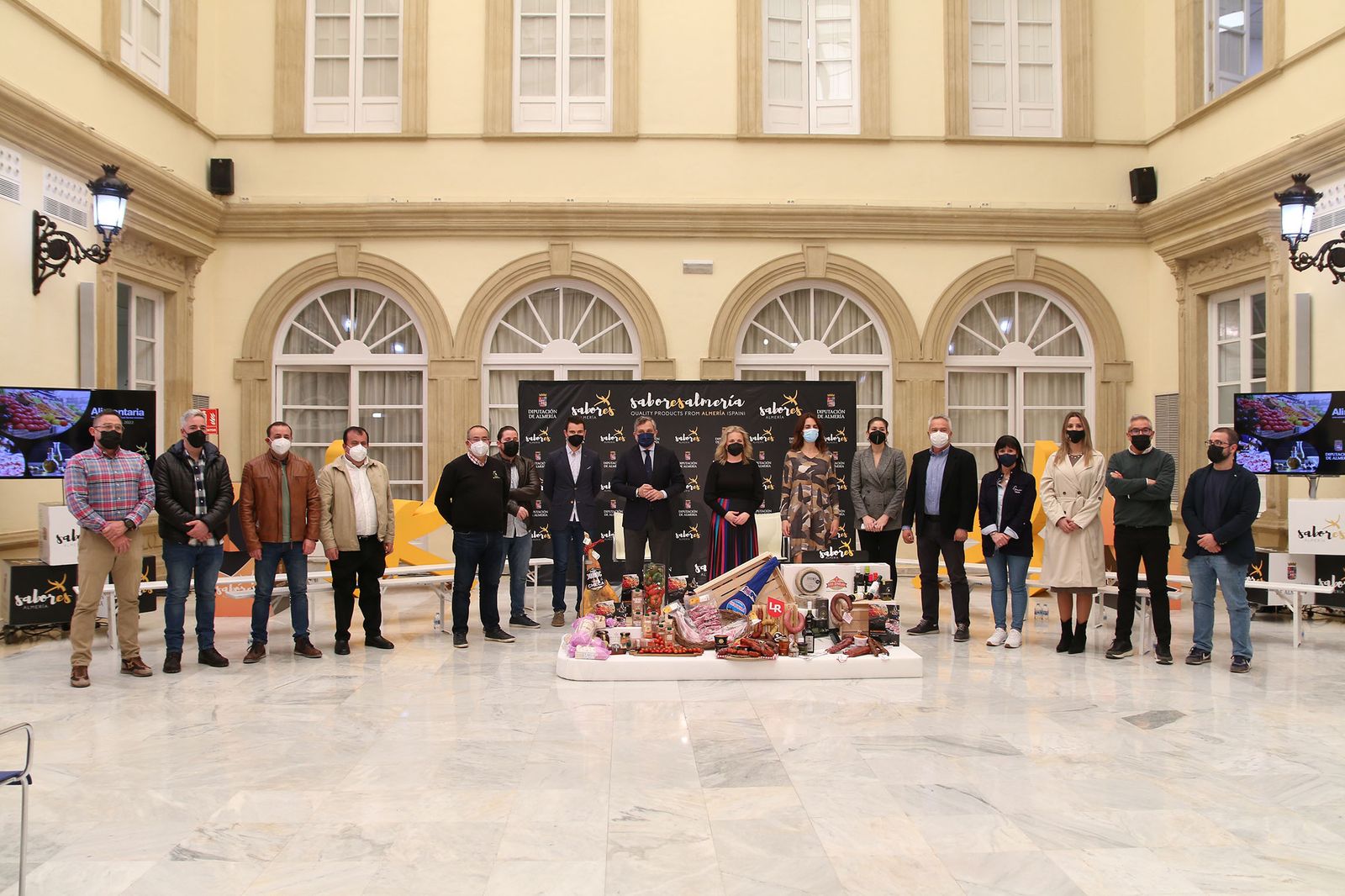 Fotogalería de la presentación del stand de Sabores Almería para Alimentaria