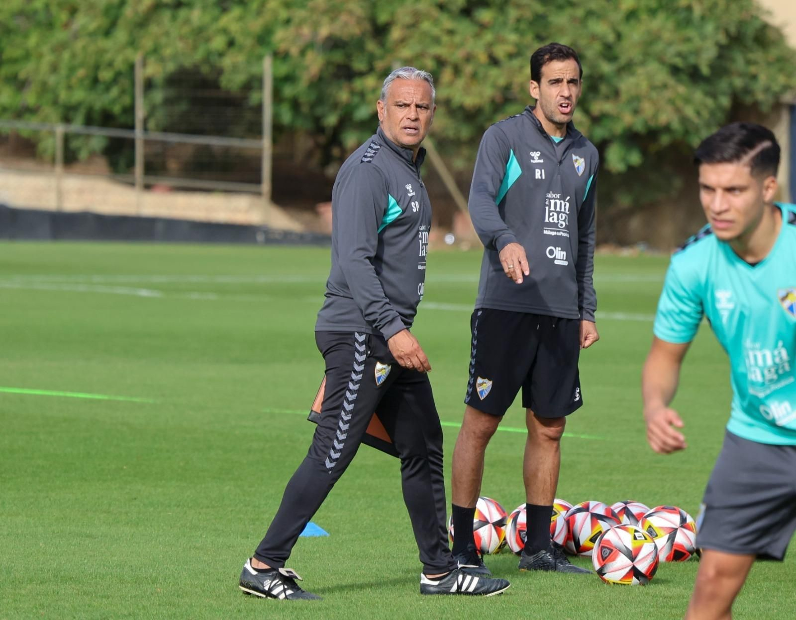 Pellicer, junto a Iznata Pellicer, junto a Iznata